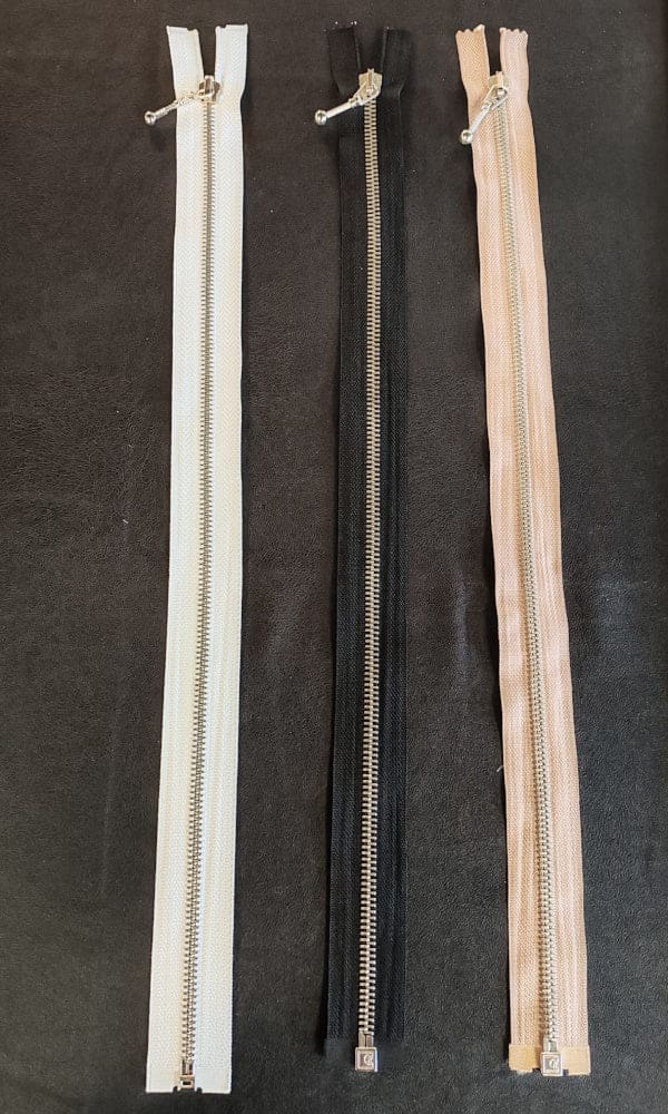 Metalliavoketju Ketunhäntä -vetimellä 50 cm VALKOINEN